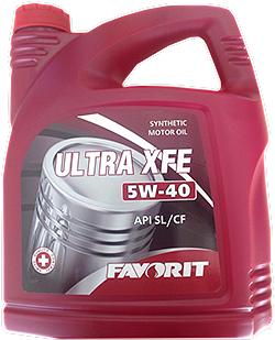 В продажу поступило синтетическое моторное масло FAVORIT Ultra XFE 5w40
