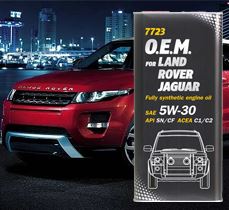 СКОРО В ПРОДАЖЕ MANNOL 7723 O.E.M. for Land Rover Jaguar 5W-30