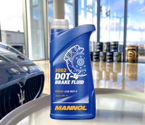 Тормозная жидкость MANNOL DOT 4