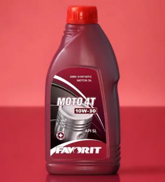 НОВИНКА! FAVORIT 4-TAKT SAE 10W-30 API SL MOTO 0,6л