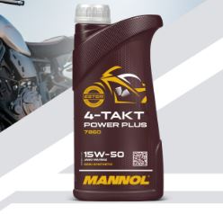 Новинка от MANNOL: 4-Takt Power Plus 15W-50 7860