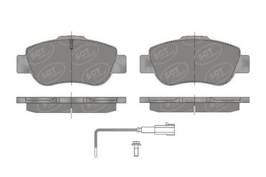 SP 487 PR Тормозные колодки