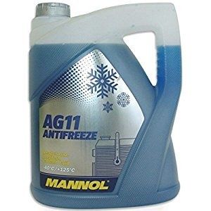Antifreeze AG11 -40 blue прозрачная кан 5л (5,4кг)