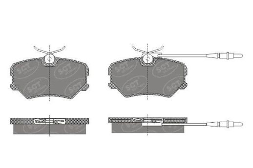 SP 490 PR Тормозные колодки