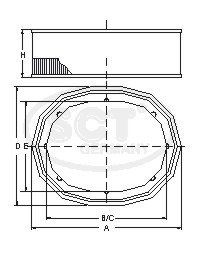 SB 2160 воздушный фильтр