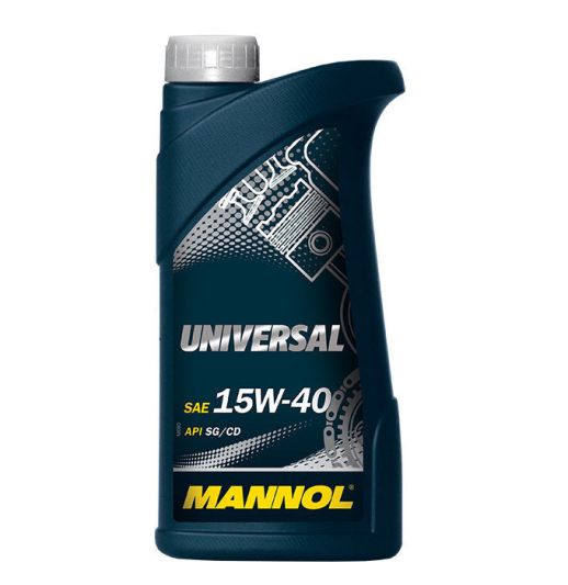MANNOL Universal 15w-40 7405 1л минеральное моторное масло