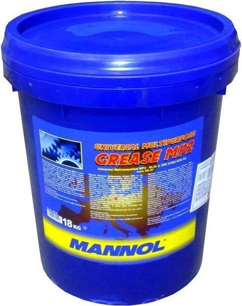 MANNOL 8114 Universal Multipurpose Grease MP-2 Ester 18кг пластичная многоцелевая смазка