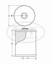 SH 4075 P масляная вставка