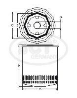 SM 145 масляный фильтр ск.-40%