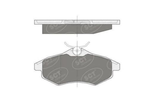 SP 365 PR тормозные колодки