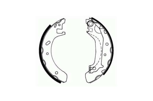 SS 540 тормозные колодки