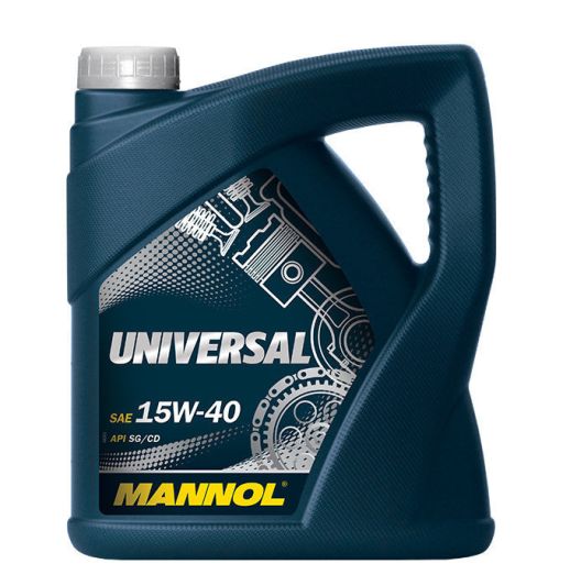 MANNOL Universal 15w-40 7405 5л минеральное моторное масло