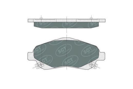 SP 368 PR тормозные колодки