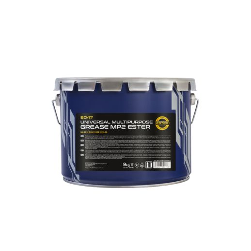 MANNOL 8047 Universal Multipurpose Grease MP-2 Ester 9кг пластичная многоцелевая смазка