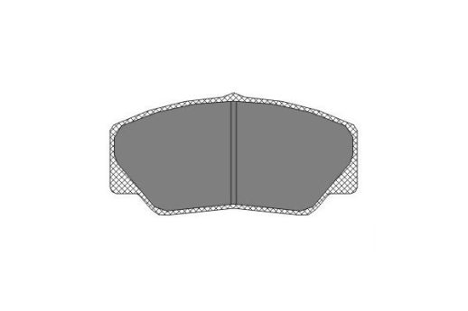 SP 206 PR тормозные колодки