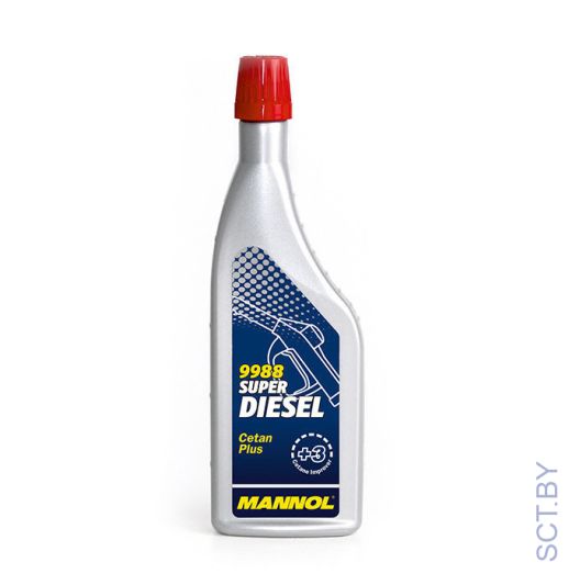 MANNOL 9988 Super Diesel Cetan Plus 200мл добавка в диз.топливо