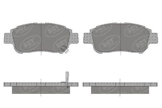SP 601 PR тормозные колодки