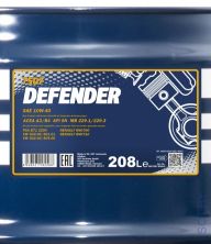 MANNOL Defender 10w40 7507 208л полусинтетическое моторное масло