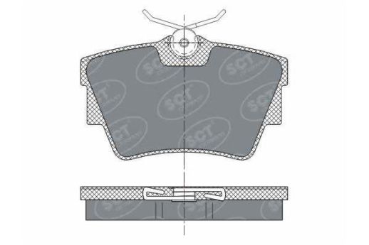 SP 289 PR тормозные колодки
