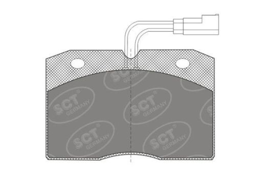 SP 604 PR тормозные колодки