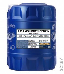 Molibden Benzin 10w40 SL/CF 20л