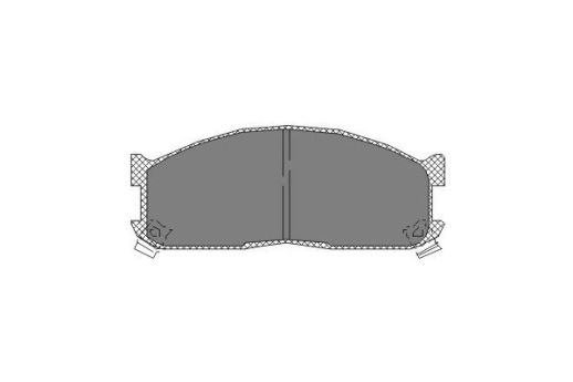 SP 128  тормозные колодки