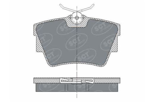 SP 289c тормозные колодки