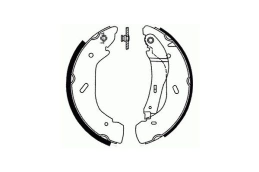 SS 551 тормозные колодки