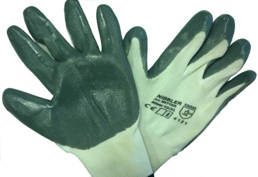 Перчатки нейл. с нитрил. покрытием цветные пара