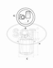 ST 359 OR топливный фильтр