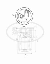 ST 361  УЦЕНКА -50% топливный фильтр