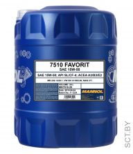 Mannol Favorit 15w-50 7510 20л полусинтетическое моторное масло