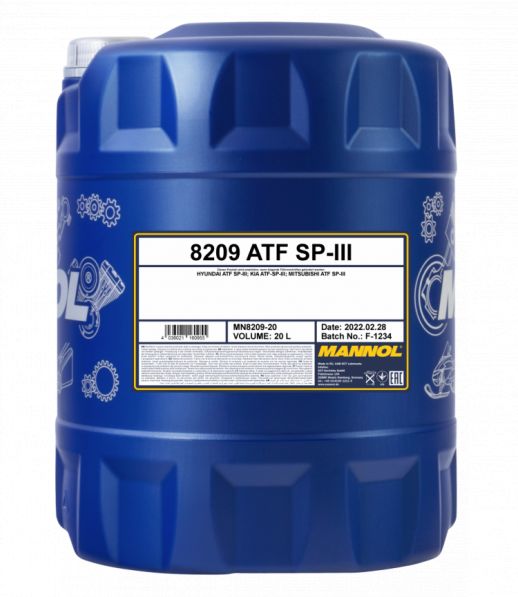 MANNOL 8209 OEM ATF SP-III 20л