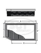 SB 2178 воздушный фильтр Скидка -50%