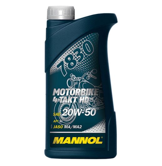 MANNOL 7830 4-Takt Motorbike HD 20W-50 четырехтактное моторное масло