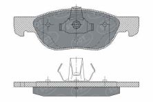 SP 296 PR тормозные колодки