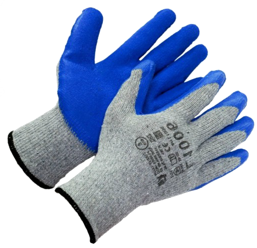 Перчатки х/б, вспен. латекс. покр. ЗИМА, 1 пара