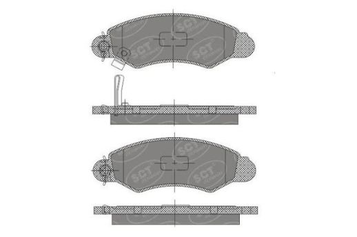 SP 615 PR тормозные колодки