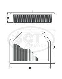SAK 201 фильтр салона