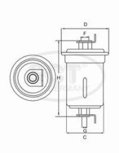 ST 368 топливный фильтр