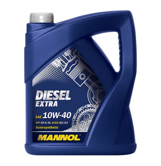 MANNOL Diesel Extra 10w40 7504 5л полусинтетическое моторное масло