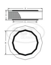 SB 208 воздушный фильтр