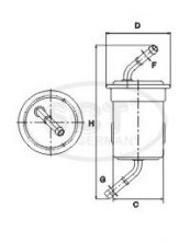 ST 710 WY 70.179 B топливный фильтр