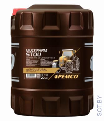 PEMCO PM2501 Multifarm STOU 10W-30 20л полусинтетическое моторное масло