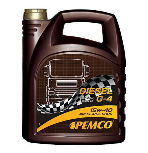PEMCO PM0704 DIESEL G-4 SHPD 15W-40 60л. минерально-синтетическое моторное масло
