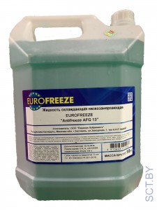 Antifreeze EUROFREEZE AFG 13 -40C 10 кг (9Л)