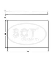 SA 1106 (SAK 106)  фильтр салона