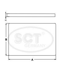 SA 1106 (SAK 106)  фильтр салона