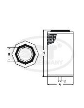 SB 3167 воздушный фильтр