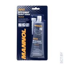 MANNOL 9911 Silicone Gasket Maker Grey Neutral 85г серый нейтральный силиконовый герметик